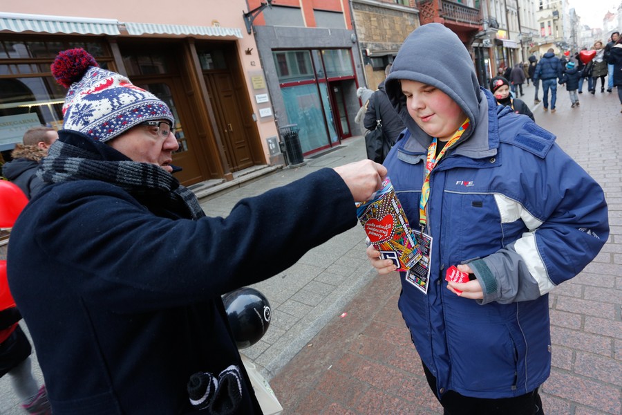 Finał WOŚP w Toruniu, fot. Mikołaj Kuras