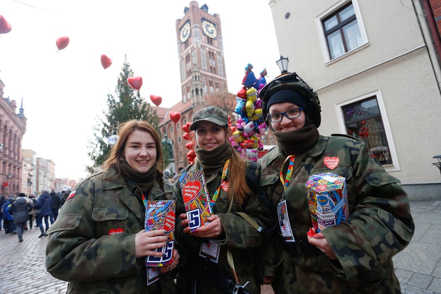 Finał WOŚP w Toruniu, fot. Mikołaj Kuras