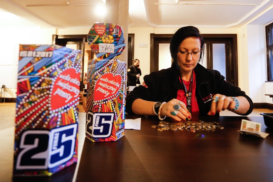 Finał WOŚP w Toruniu, fot. Mikołaj Kuras