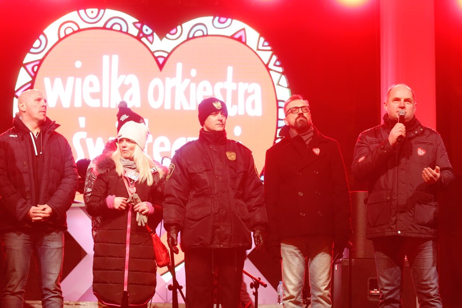 Finał WOŚP w Toruniu, fot. Mikołaj Kuras