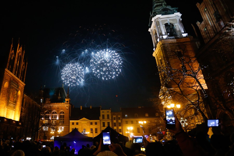 Finał WOŚP w Toruniu, fot. Mikołaj Kuras