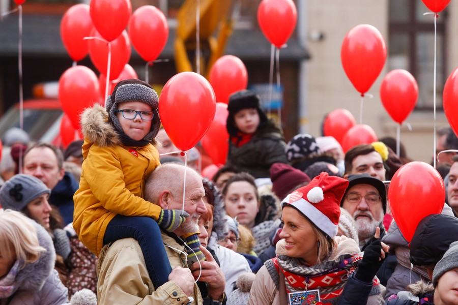 15.01.2017 r., Wielka Orkiestra Świątecznej Pomocy w Toruniu, fot. Mikołaj Kuras