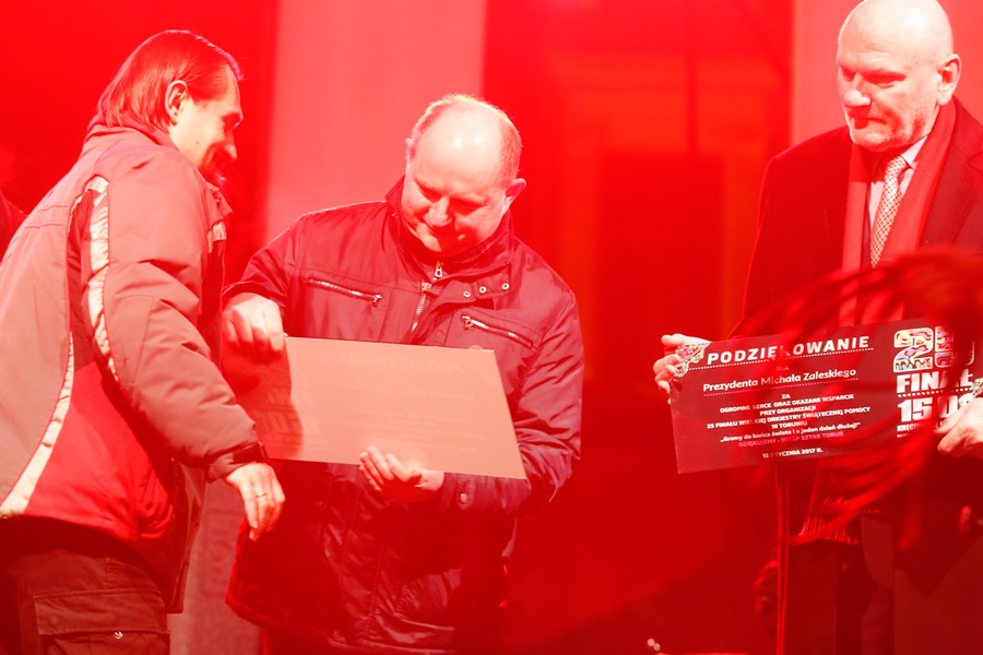 15.01.2017 r., Wielka Orkiestra Świątecznej Pomocy w Toruniu, fot. Mikołaj Kuras