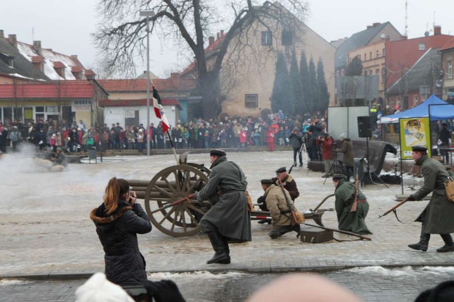 14.01.2017 r., 98. rocznica powstania wielkopolskiego w Szubinie, fot. Starostwo Powiatowe w Nakle nad Notecią