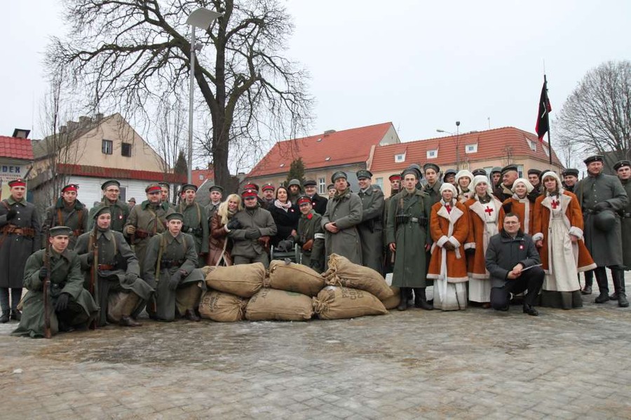 14.01.2017 r., 98. rocznica powstania wielkopolskiego w Szubinie, fot. Starostwo Powiatowe w Nakle nad Notecią