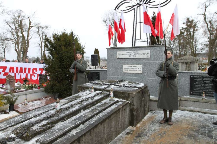 14.01.2017 r., 98. rocznica powstania wielkopolskiego w Szubinie, fot. Starostwo Powiatowe w Nakle nad Notecią