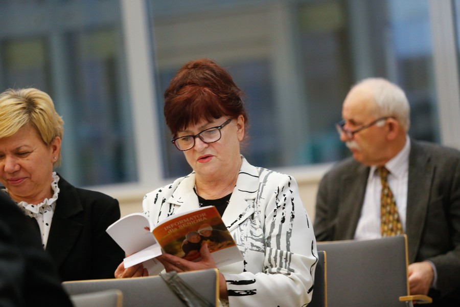 Spotkanie w Urzędzie Marszałkowskim na temat nowych możliwości i form współpracy w działalności na rzecz seniorów, fot. Mikołaj Kuras