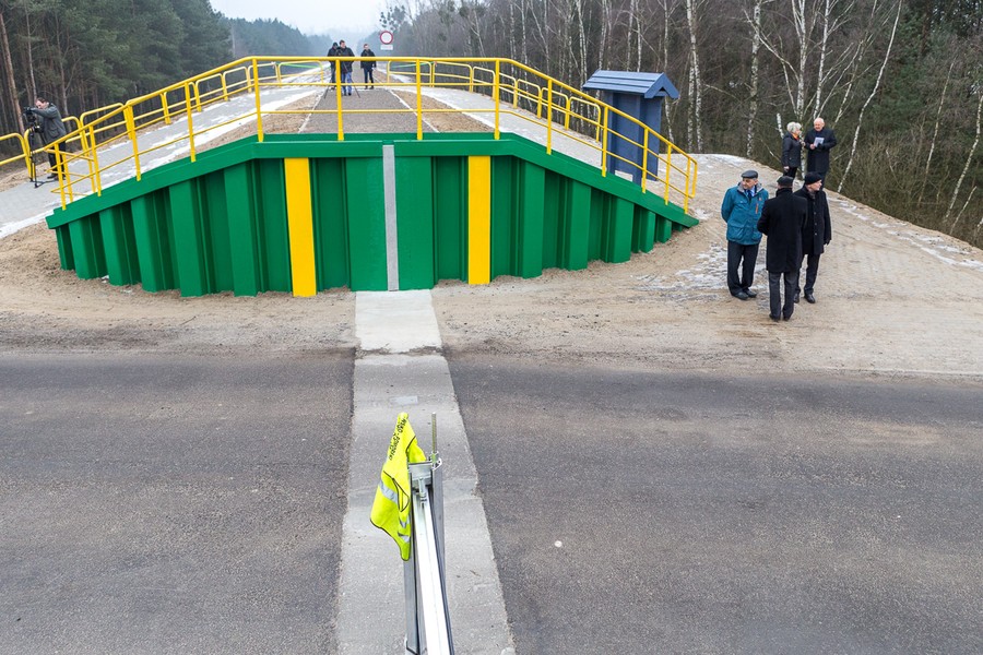 Uroczystość zakończenia modernizacji wału przeciwpowodziowego Niziny Ciechocińskiej, fot. Szymon Zdziebło/tarantoga.pl dla UMWKP