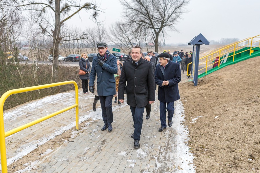 Uroczystość zakończenia modernizacji wału przeciwpowodziowego Niziny Ciechocińskiej, fot. Szymon Zdziebło/tarantoga.pl dla UMWKP