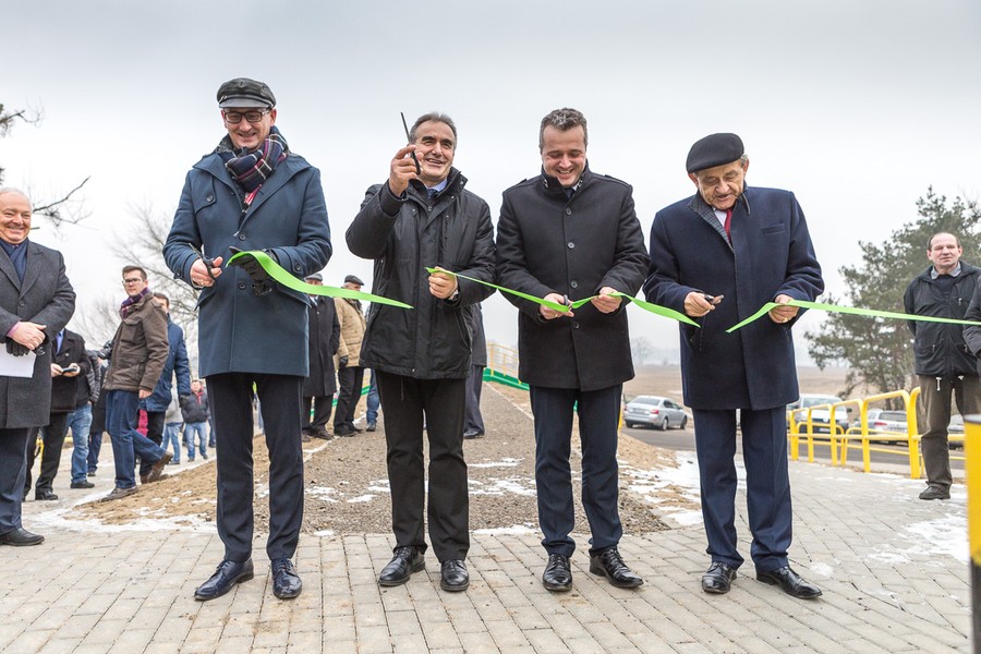 Uroczystość zakończenia modernizacji wału przeciwpowodziowego Niziny Ciechocińskiej, fot. Szymon Zdziebło/tarantoga.pl dla UMWKP