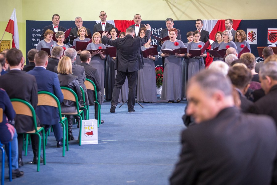 Uroczystość w Ryńsku, fot. Szymon Zdizebło/tarantoga.pl dla UMWKP