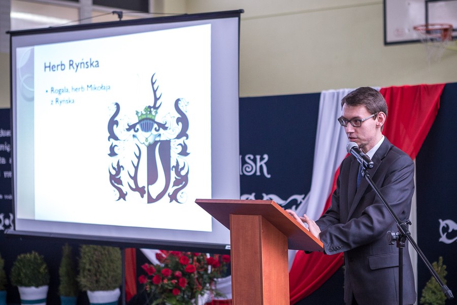 Uroczystość w Ryńsku, fot. Szymon Zdizebło/tarantoga.pl dla UMWKP