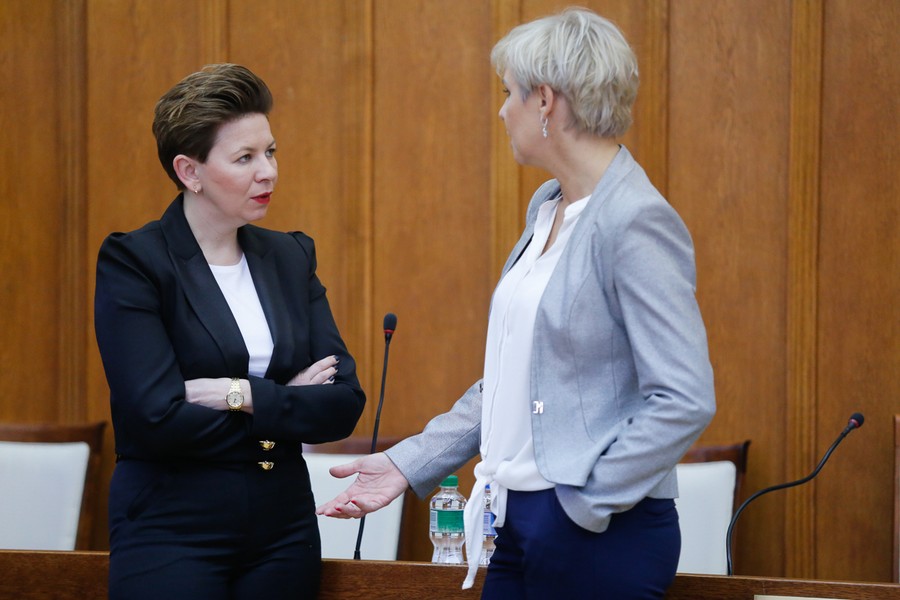 Sesja sejmiku województwa, 20 lutego 2017; fot. Mikołaj Kuras dla UMWKP