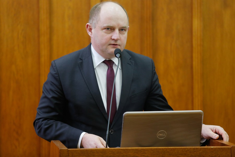 Sesja sejmiku województwa, 20 lutego 2017; fot. Mikołaj Kuras dla UMWKP