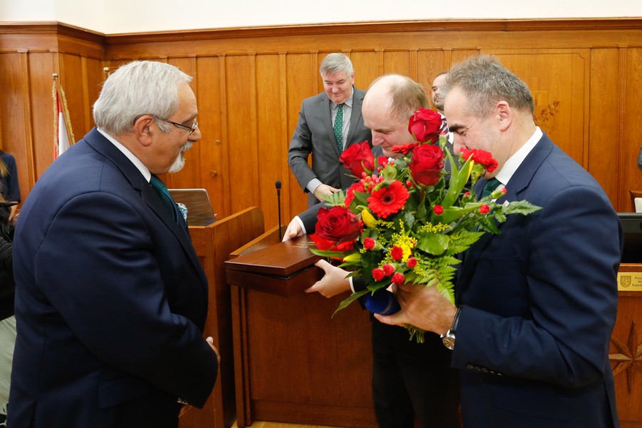 Sesja sejmiku województwa, 20 lutego 2017; fot. Mikołaj Kuras dla UMWKP