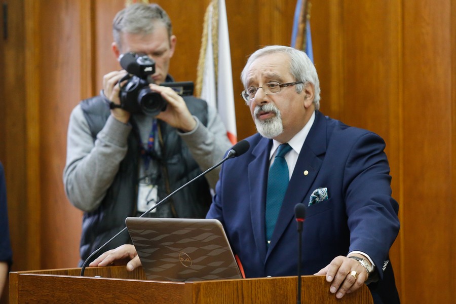 Sesja sejmiku województwa, 20 lutego 2017; fot. Mikołaj Kuras dla UMWKP