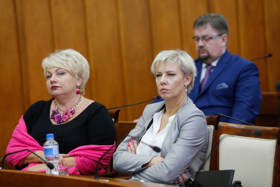 Sesja sejmiku województwa, 20 lutego 2017; fot. Mikołaj Kuras dla UMWKP