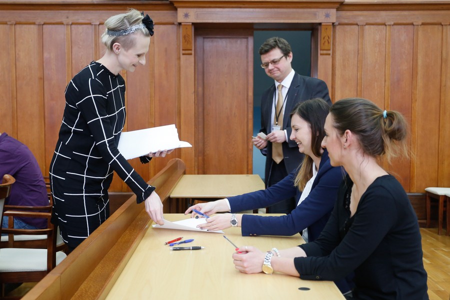 Urzędnicze dyktando piszemy po raz czwarty, fot. Mikołaj Kuras