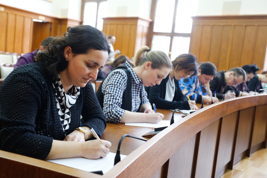 Urzędnicze dyktando piszemy po raz czwarty, fot. Mikołaj Kuras