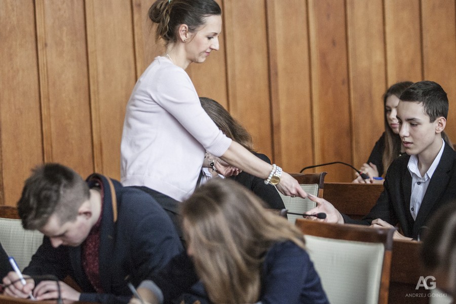 Konkurs Wiedzy o Samorządzie Terytorialnym, fot. Andrzej Goiński