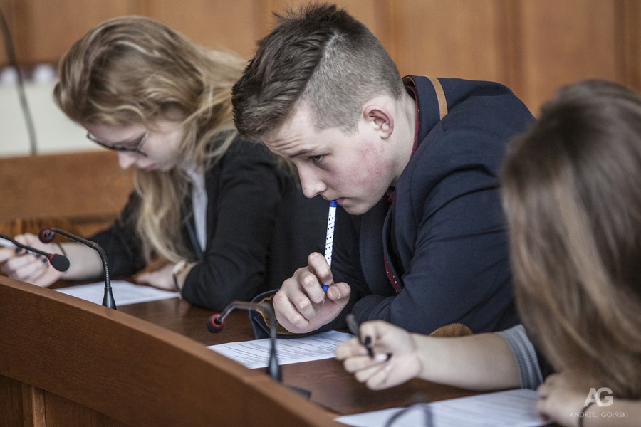 Konkurs Wiedzy o Samorządzie Terytorialnym, fot. Andrzej Goiński