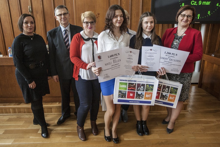 Wręczenie nagród laureatom konkursu, fot Andrzej Goiński