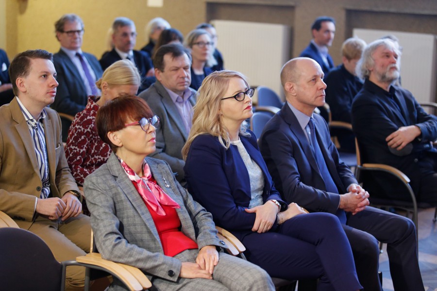 Uroczystość wręczenie stypendiów artystycznych, fot. Mikołaj Kuras