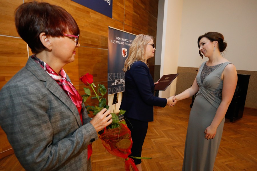 Uroczystość wręczenie stypendiów artystycznych, fot. Mikołaj Kuras