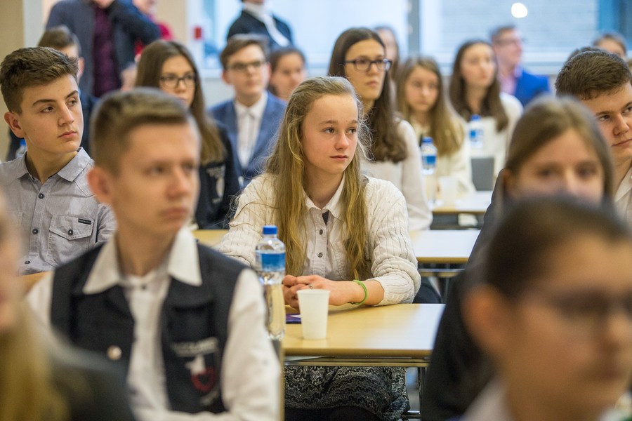 Konkurs wiedzy o Wielkich Polakach, fot. Szymon Zdziebło/Tarantoga.pl