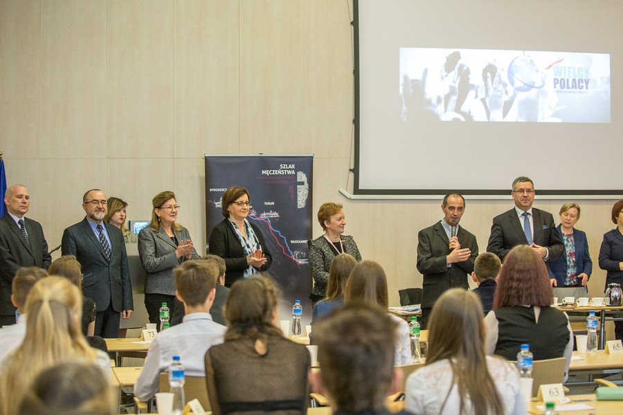 Konkurs wiedzy o Wielkich Polakach, fot. Szymon Zdziebło/Tarantoga.pl