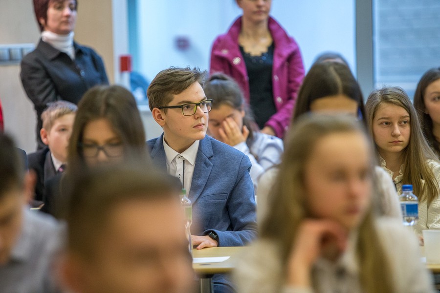 Konkurs wiedzy o Wielkich Polakach, fot. Szymon Zdziebło/Tarantoga.pl