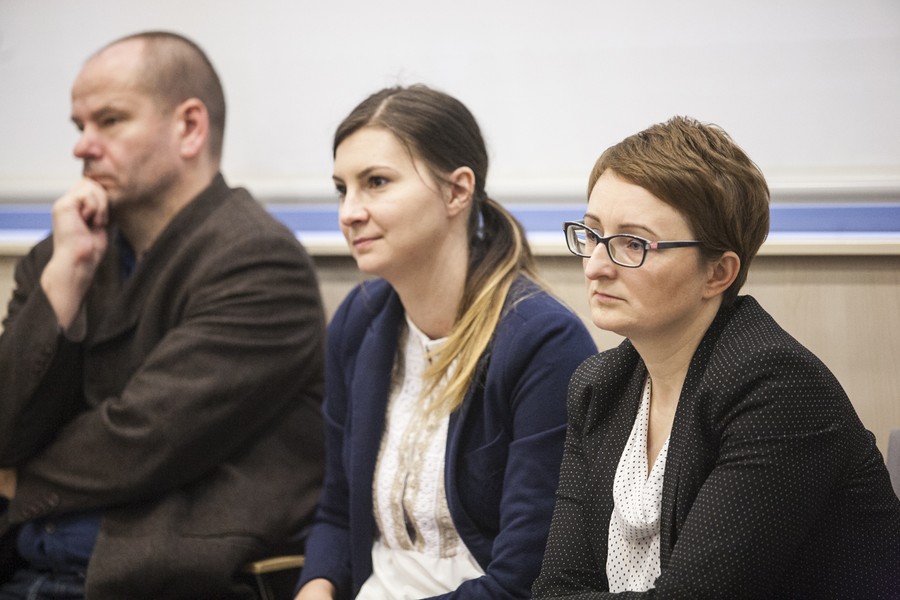 Konferencja prasowa podsumowująca charytatywny aspekt Balu Marszałka, fot. Andrzej Goiński/UMWKP