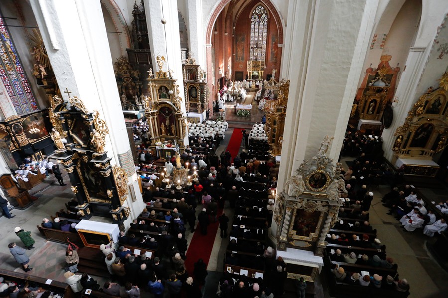 Uroczystości z okazji jubileuszu 25-lecia diecezji toruńskiej, fot. Mikołaj Kuras