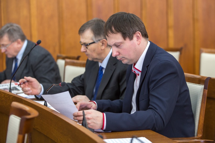 XXX sesja sejmiku, fot. Szymon Zdziebło/tarantoga.pl dla UMWKP