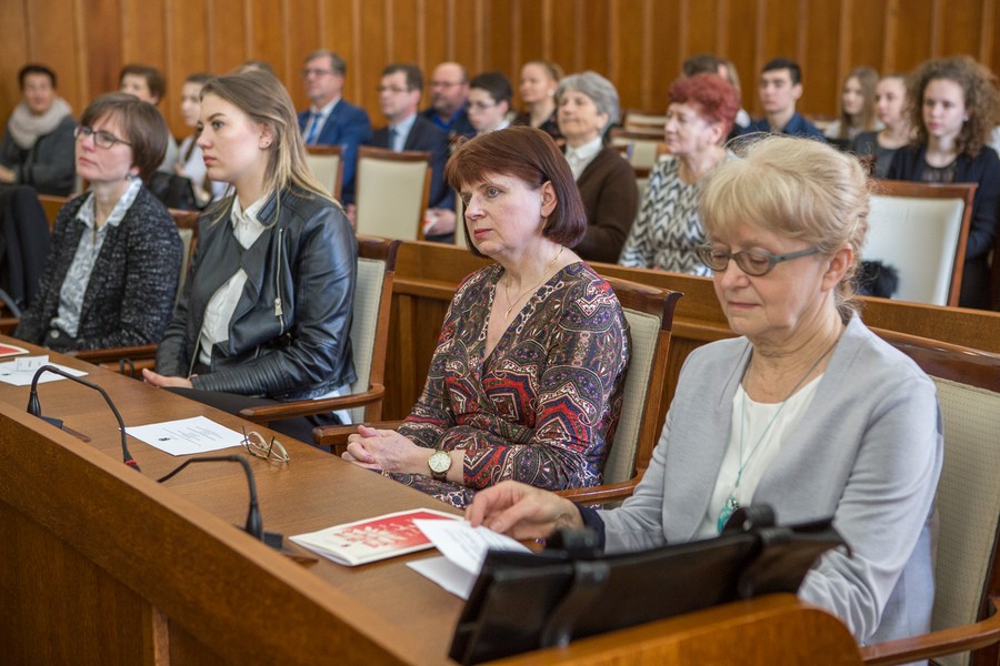 Gala wręczenia nagród w konkursie „Oni tworzyli naszą historię”, fot. Szymon Zdziebło/Tarantoga.pl