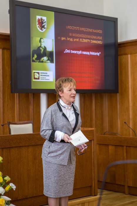 Gala wręczenia nagród w konkursie „Oni tworzyli naszą historię”, fot. Szymon Zdziebło/Tarantoga.pl