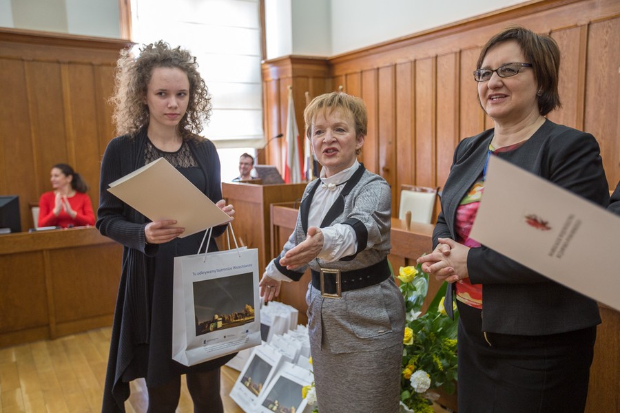 Gala wręczenia nagród w konkursie „Oni tworzyli naszą historię”, fot. Szymon Zdziebło/Tarantoga.pl