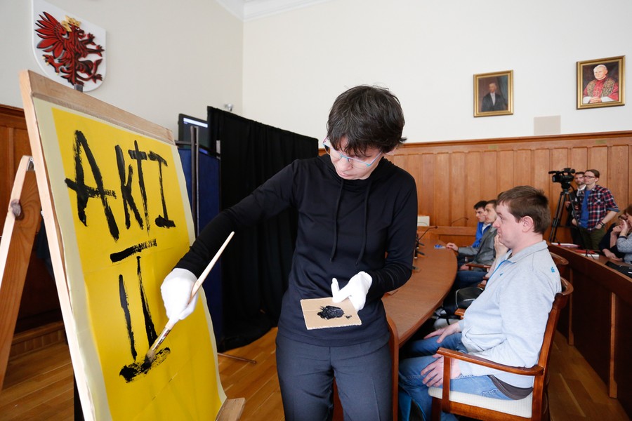 Uroczysta inauguracja wystawy i wręczenie nagród w konkursie ,,Albertiana 2017”, fot. Mikołaj Kuras