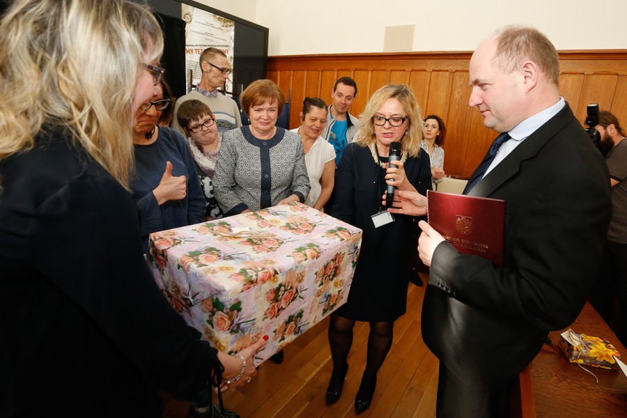 Uroczysta inauguracja wystawy i wręczenie nagród w konkursie ,,Albertiana 2017”, fot. Mikołaj Kuras