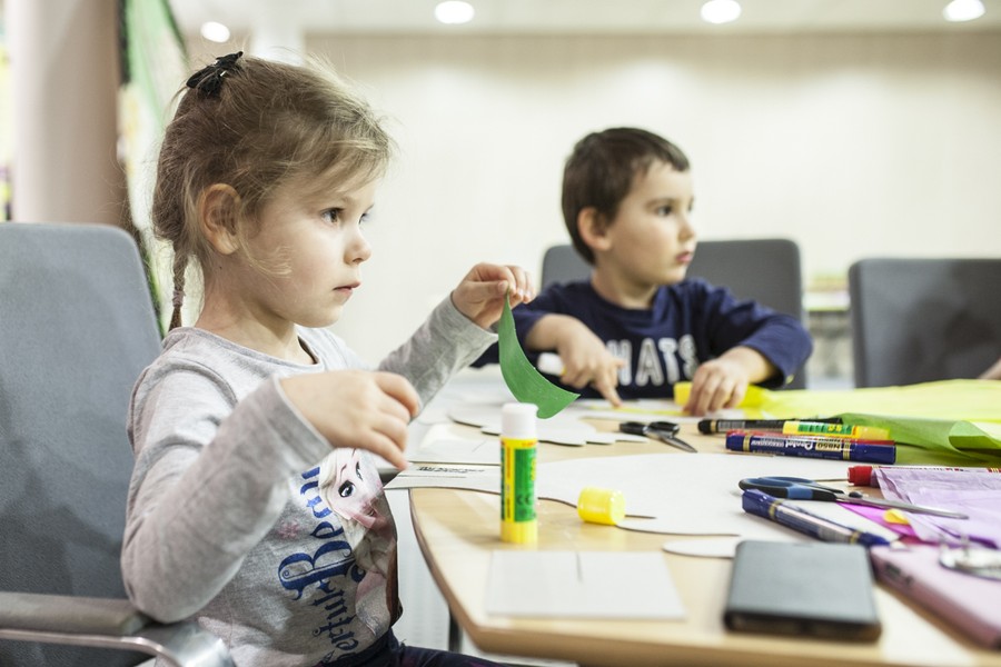 Wizyta przedszkolaków w Urzędzie Marszałkowskim, fot. Andrzej Goiński