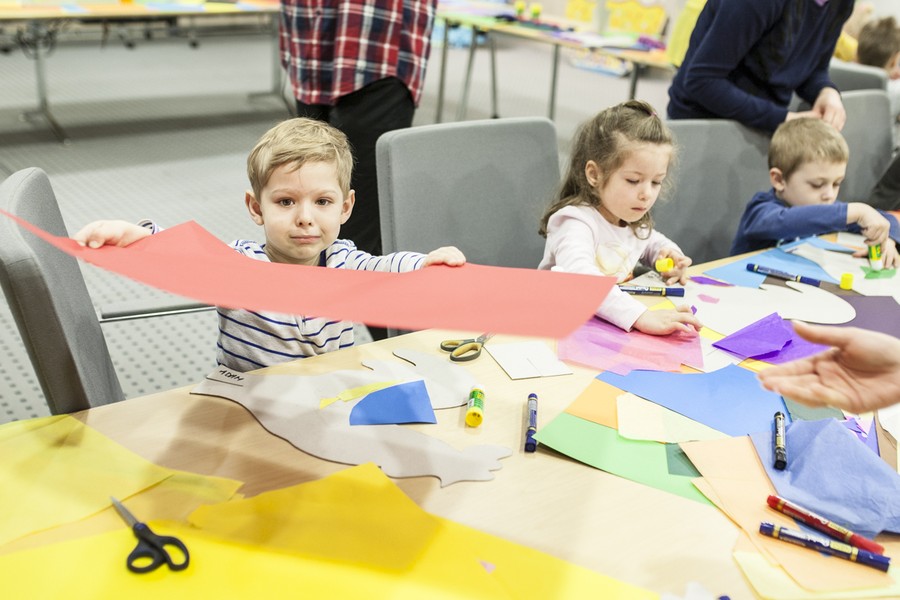 Wizyta przedszkolaków w Urzędzie Marszałkowskim, fot. Andrzej Goiński