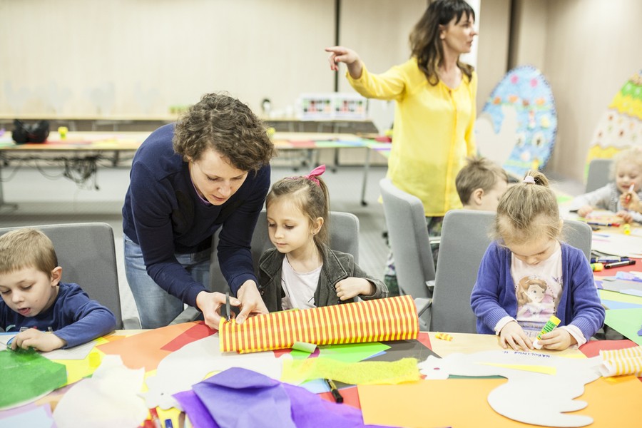 Wizyta przedszkolaków w Urzędzie Marszałkowskim, fot. Andrzej Goiński