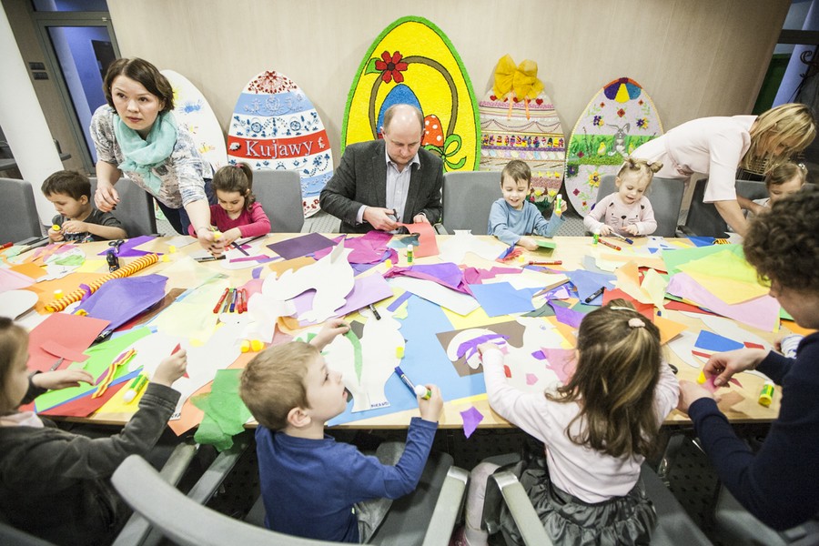 Wizyta przedszkolaków w Urzędzie Marszałkowskim, fot. Andrzej Goiński