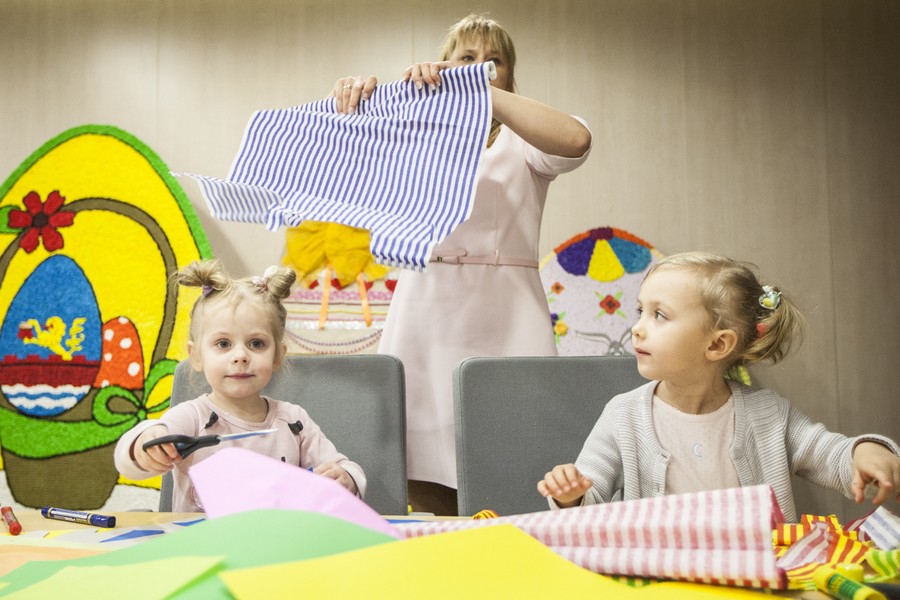 Wizyta przedszkolaków w Urzędzie Marszałkowskim, fot. Andrzej Goiński