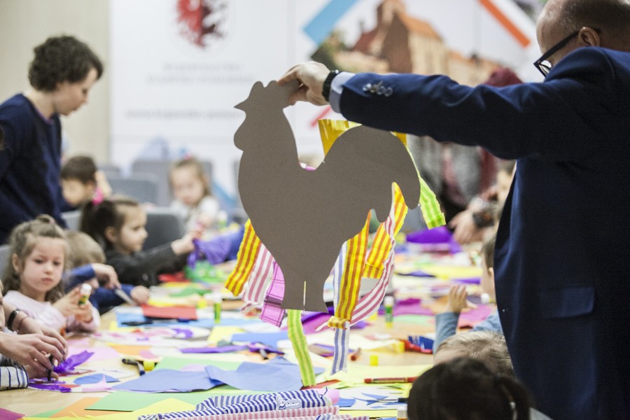 Wizyta przedszkolaków w Urzędzie Marszałkowskim, fot. Andrzej Goiński