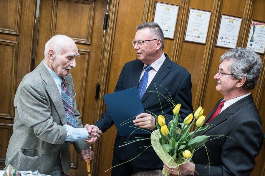 Ceremonia wręczenia Medali Unitas Durat działaczom Związku Inwalidów Wojennych RP, fot. Tymon Markowski