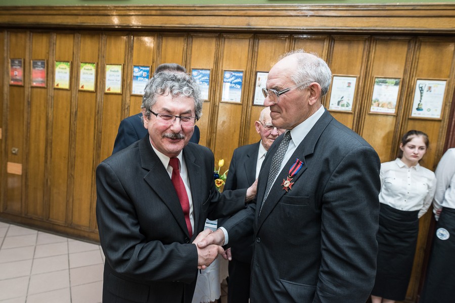 Ceremonia wręczenia Medali Unitas Durat działaczom Związku Inwalidów Wojennych RP, fot. Tymon Markowski