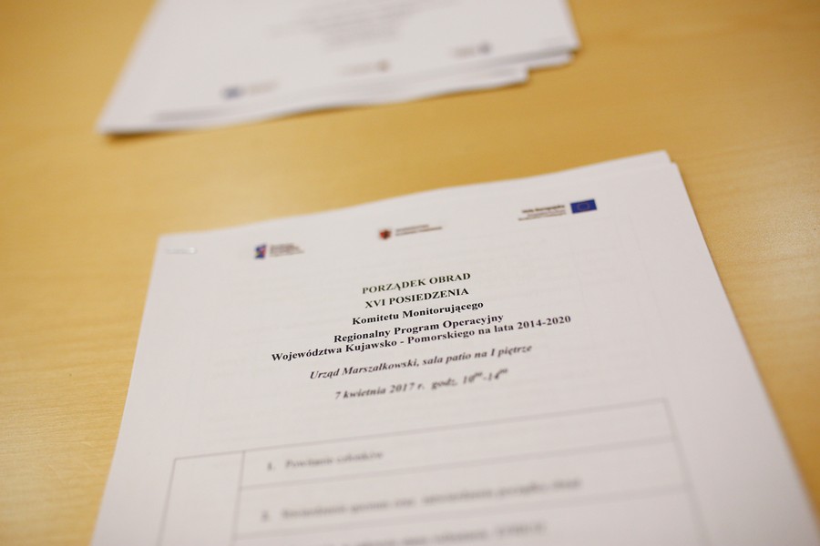 Posiedzenie Komitetu Monitorującego RPO, fot. Mikołaj Kuras dla UMWKP