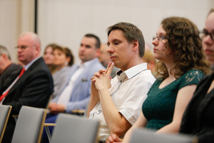 20.04.2017 r. Konferencja „Park Kulturowy Wietrzychowice. Na europejskim szlaku megalitów”, fot. Mikołaj Kuras