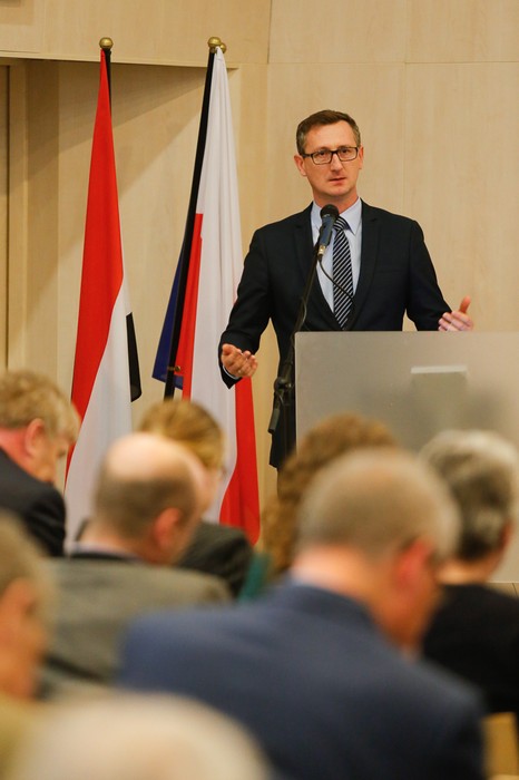 20.04.2017 r. Konferencja „Park Kulturowy Wietrzychowice. Na europejskim szlaku megalitów”, fot. Mikołaj Kuras